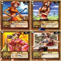 One Piece Nami Hyperbattle Carddass Card Lot