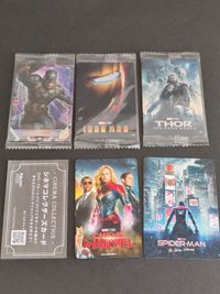 キャプテンマーベル シネマコレクターズカード スパイダーマン No Way Home カード 非売品 プロモ マーベル ウエハース 未開封 ソー アイアンマン