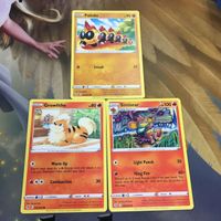 ポケモンカード 旧裏面 英語 海外版 3枚 タイレーツ ガーディ バオッキー 38