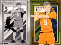カード まとめ ハイキュー メタリック 赤葦京治 No.28 宮治 No.27 宮侑 No.22 北信介 No.24 日向翔陽 No.01 メタリックカード ウエハース サムネイル 5