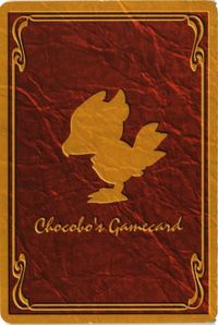 チョコボ カードゲーム カード PC-1 非売品 サムネイル 2