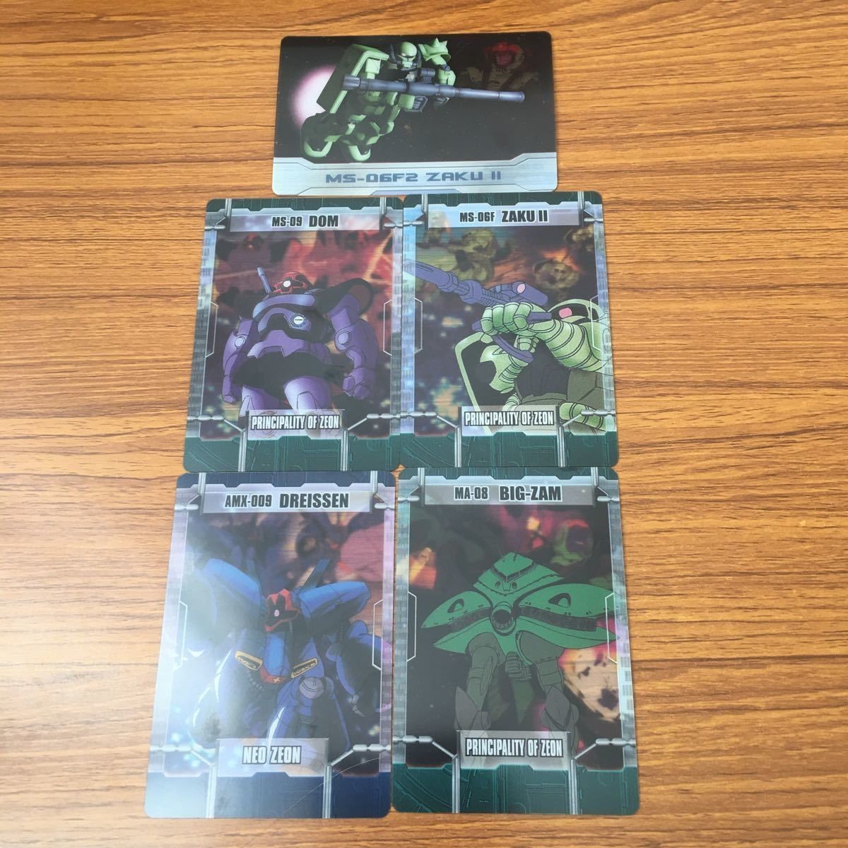 クリア カード トレカ まとめ ガンダム ザク ドム ビグ ザム ドライセン 59