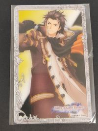 テイルズ オブ エクシリア TOX キャラクターカード アルヴィン テイルズ ナンジャタウン ガラポニア3 C賞 2013年「テイルズ オブ ファンフェスタ in ナンジャタウン」 ガラポン屋台「テイルズ オブ ガラポニア3」 サムネイル 1