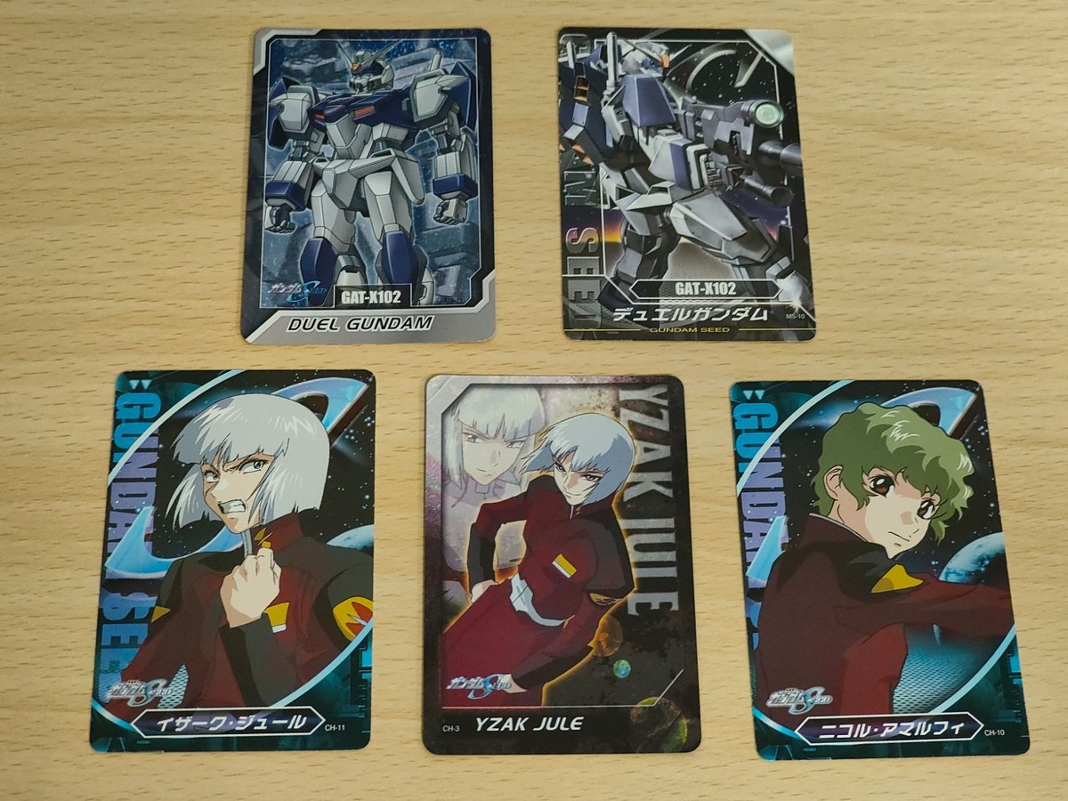 ガンダムseed カードダス CH-3 イザーク 機動戦士ガンダムSEED イザーク・ジュール デュエルガンダム
