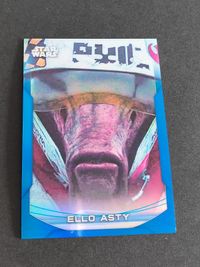 スターウォーズ TOPPS カード クロミウム FOIL エロー・アスティ（Ello Asty）レジスタンス 016/150