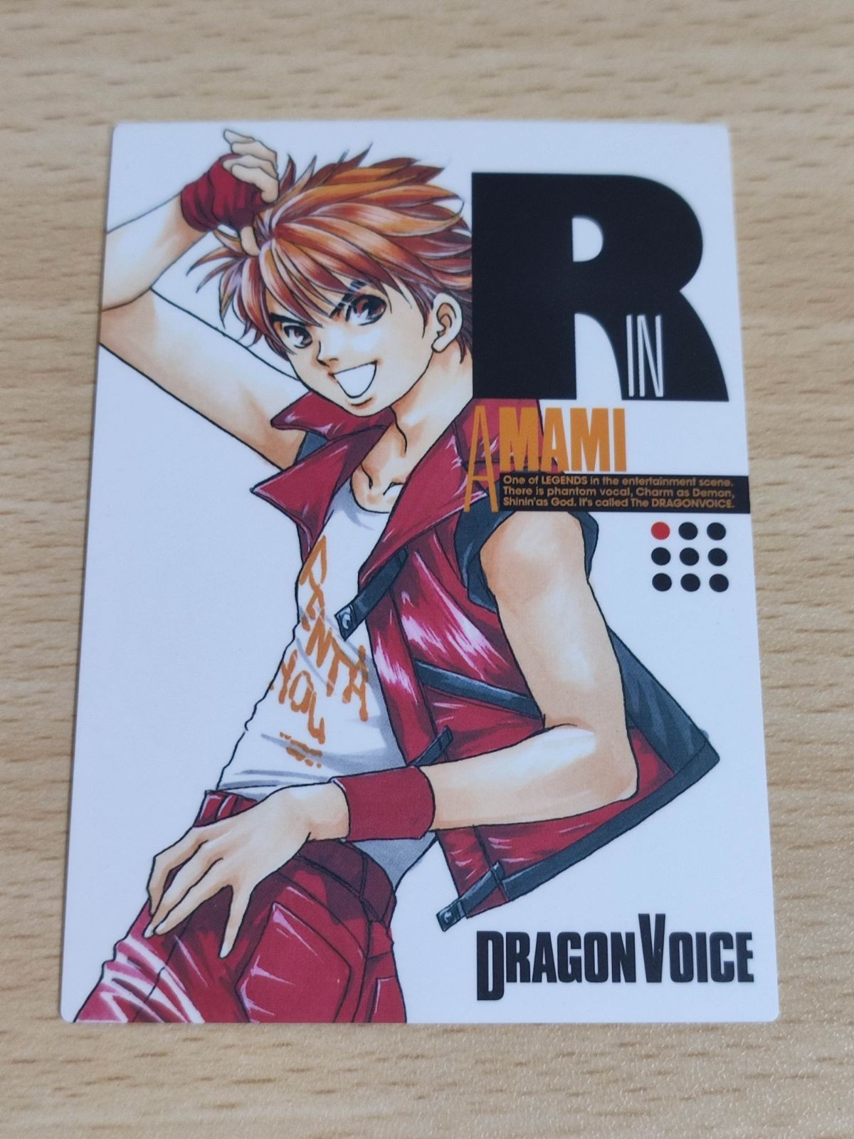 trks2 天海凛 DRAGON VOICE ドラゴンボイス 非売品 カード