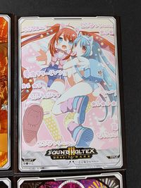 SOUND VOLTEX III ジェネカ 6枚セット Booths of Fighters GRAVITY WARS まだ夏!サマーセレクション 紅の剣舞 サムネイル 4