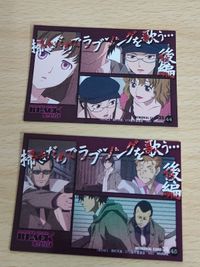 DARKER THAN BLACK -黒の契約者- カード ムービック movic 岡村天斎 中澤 ドール 健児