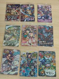 モンスト モンスターストライク チョコウエハース ストライクレア復刻SPECIAL SP-06 SR X-16 SR ダリア 不思議の国の女王 アリス サムネイル 1