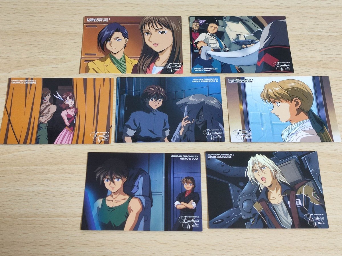 Gundam Chronicle 3 Wing Endless Waltz Card Milliarodo