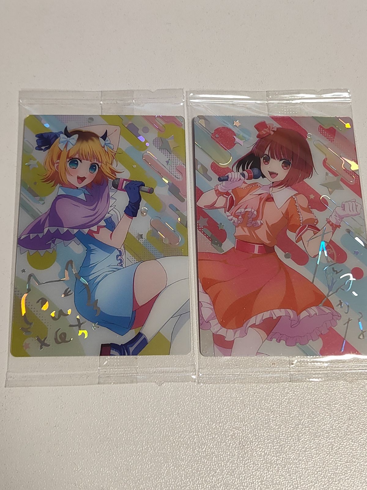 推しの子 ウエハース 有馬かな 【推しの子】ウエハース プラカード SP 04 05 MEMちょ 未開封