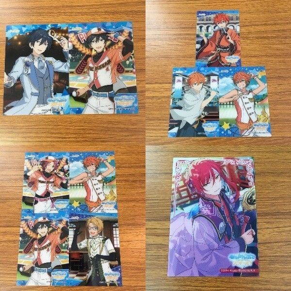 あんさんぶるスターズ あんスタ カード クリアカード まとめ 逆巻 氷鷹 明星 夏目 北斗 スバル SP 40 38 遊木