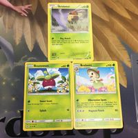 ポケモンカード 旧裏面 英語 海外版 3枚 コロボーシ アマカジ キノガッサ 37
