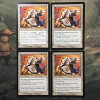 MTG Magic Gathering Card Lot Aura Extraction 4 Set Japanese サムネイル 1