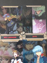 ガンダムSEED シード ウエハース カード クリアカード まとめ アスラン ギルバート ステラルーシェ ステラ・ルーシェ シン・アスカ アウル・ニーダ タリア・グラディス まとめ サムネイル 4