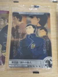鋼の錬金術師 ウエハース 森永 カード ヴィジュアル コレクション シェスカ ロイ・マスタング マリア・ロス ウィンリィ サムネイル 3