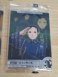 鋼の錬金術師 ウエハース 森永 カード ヴィジュアル コレクション シェスカ ロイ・マスタング マリア・ロス ウィンリィ サムネイル 4