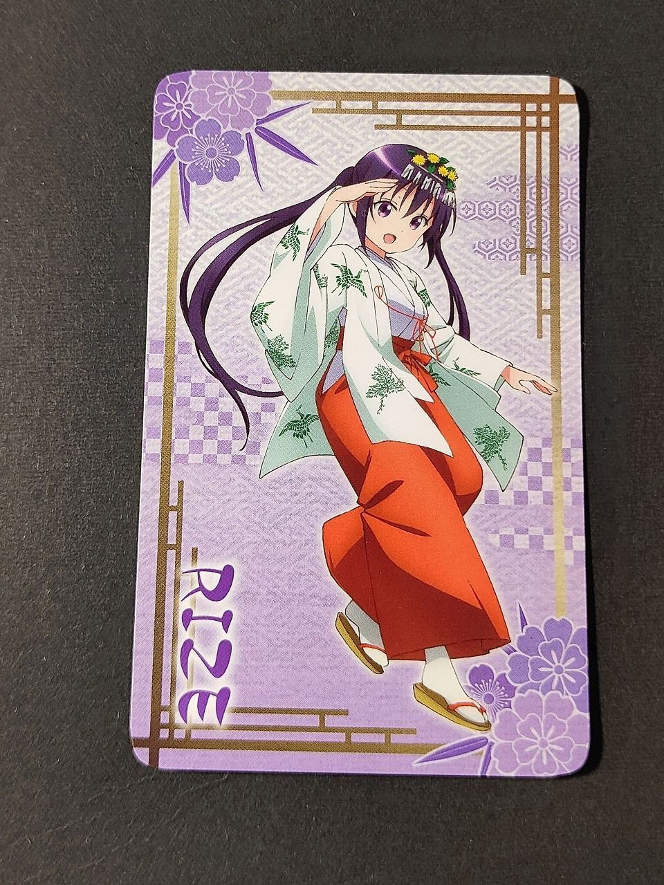 ご注文はうさぎですか? 神田祭 イラストカード アトレ リゼ