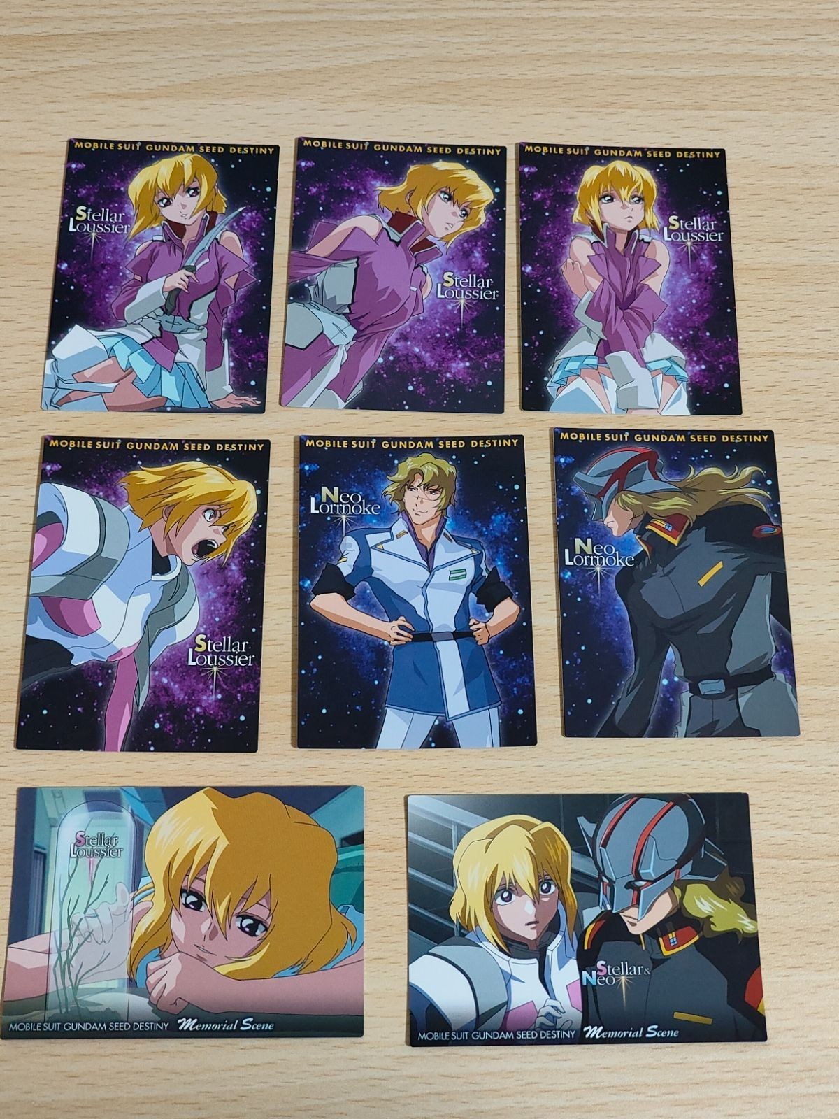 ガンダムSEED DESTINY カード カードダスマスターズ 53 ステラ ステラ・ルーシュ ネオ・ロアノーク