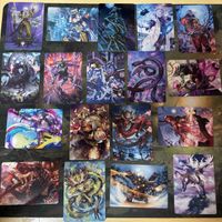 NEO 神河 アートカード セミコンプ イラストコレクション 被り無しコレクション MTG 放浪皇 漆月<!-利用不可文字-!>渡 平地 浮世絵 日本絵 サムネイル 5