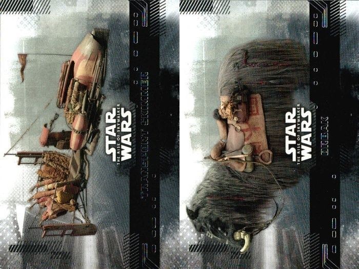 カード まとめ スターウォーズ Star Wars 48 TRANSPORT SKIMMER 輸送スキマー 47 ORBAK オーバック Topps トップス