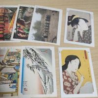 美人画 カード 喜多川歌麿 全盛美人揃 兵庫屋内花妻 おいらん 東海道五十三次 0522 サムネイル 5