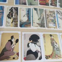 美人画 カード 喜多川歌麿 全盛美人揃 兵庫屋内花妻 おいらん 東海道五十三次 0522 サムネイル 3