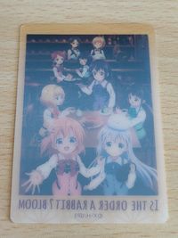 ご注文はうさぎですか クリアカード BLOOM 非売品 チノ ココア マヤ ごちうさ サムネイル 2