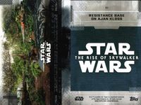 カード まとめ スターウォーズ Star Wars 84 LANDO CALRISSIAN'S WARM GRIN ランド・カルリジアンの温かい笑み 83 RESISTANCE BASE ON AJAN KLOSS レジスタンス基地 サムネイル 3