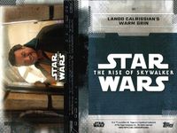 カード まとめ スターウォーズ Star Wars 84 LANDO CALRISSIAN'S WARM GRIN ランド・カルリジアンの温かい笑み 83 RESISTANCE BASE ON AJAN KLOSS レジスタンス基地 サムネイル 2