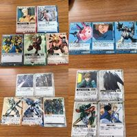 Gundam War Card Lot V Gundam Gundam X Wing