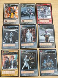 Kamen Rider 555 Faiz Smart Brain TCG 9 Cards