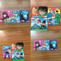 バンダイ バンプレカード 幽遊白書 まとめ 浦飯 幽助 桑原 雪村 和真 子 雪菜 飛影 蔵馬 ぼたん プーちゃん 32 2 サムネイル 1