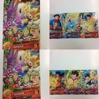 Dragon Ball Heroes Trading Card Lot Non-Sale Krillin Yamcha Gohan