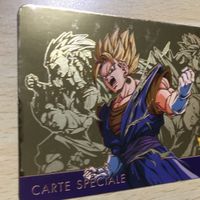 交渉歓迎 ca9-3 ドラゴンボール スーパーバトル フラッシュ ボーナスカード ベジット ゴールド フランス語 フランス カードダス 1120 サムネイル 2