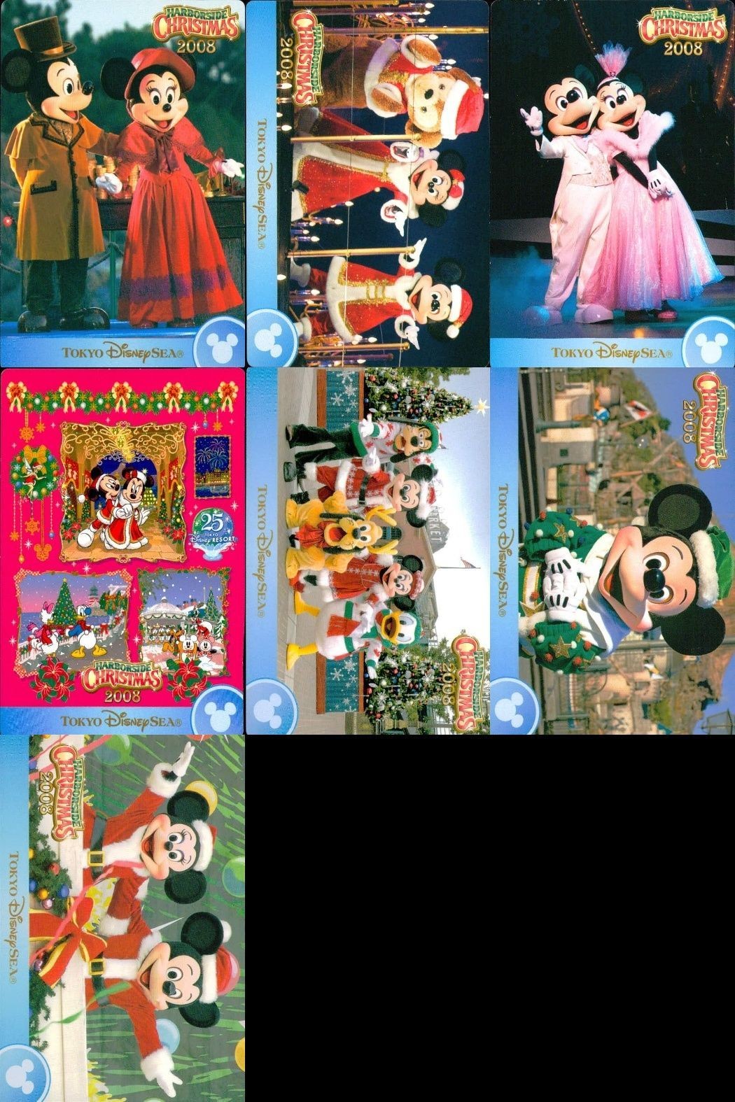 ディズニー コレクション カード まとめ 【 Harborside Christmas 2008
ハーバーサイド・クリスマス 2008】 パレード 東京 ディズニーリゾート DISNEY ミッキー