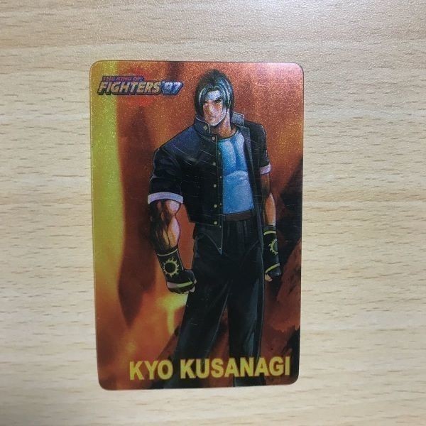 交渉歓迎 ca8-2 草薙京 まとめ クリアカード プラスチック kof キングオブファイターズ 97 カード 0420