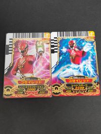 スーパー戦隊 ダイスオー EX DX カード まとめ ゴセイジャー ゴセイレッド No.2-002 No.2-003 UR GR サムネイル 1