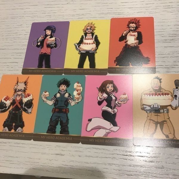 交渉歓迎 僕のヒーローアカデミア キャラクターカード 非売品 プロモ 爆豪勝巳 麗日お茶子 他 まとめ ca10-1 0720