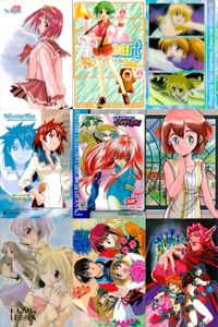Beautiful Girl Card Lot To Heart Nanoha Slayers