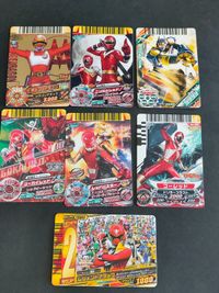ダイスオー 064 チェンジドラゴン チェンジマン P-037 ゴーレッド ゴーバスターズ ゴーカイジャー プロモ PR P サムネイル 1