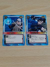 ナルトカードゲーム 術-114 R 三日月の舞 風の刃 風影 月光ハヤテ サムネイル 1