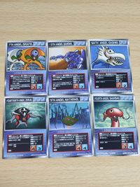 Super Robot Wars Evangelion Apostle Card Lot