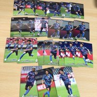 日本代表 カルビー カード まとめ 遠藤航 三苫薫 久保建英 本田圭佑 南野拓実 森保一 岡田 サムライブルー m050 o21-1 0124 サムネイル 5