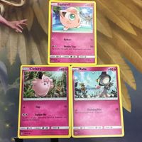 ポケモンカード 旧裏面 英語 海外版 3枚 プリン ピッピ ラルトス 20 サムネイル 1