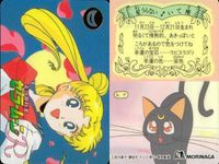 セーラームーン カード 森永 まとめ ルナ タキシード仮面 セーラーマーズ マーズ 星うらない モリナガ morinaga サムネイル 4