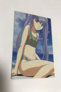 anime-65 カード 機動戦艦ナデシコ ホシノルリ アニメディア99年7月号付録 非売品 水着