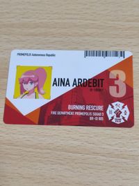 アイナ アルデビット カード プロメア 来場者特典 サムネイル 2