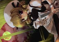 toho-34 カード 東方 雅華乱舞 美少女 キラ 情報通信守 ルナチャイルド 鳴海 サムネイル 1