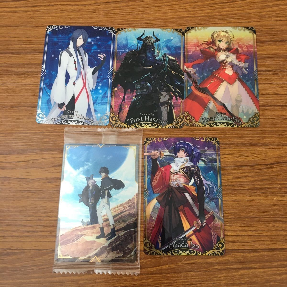 トレカ カード まとめ Fate ヴァン ホーエンハイム パケルスス ネロ クラウディウス 山の翁 岡田 仁蔵 48